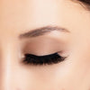 closed eye close up image of Tina lashes, the best strip lashes