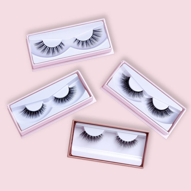 Close up of pair of Thuy beauty lashes